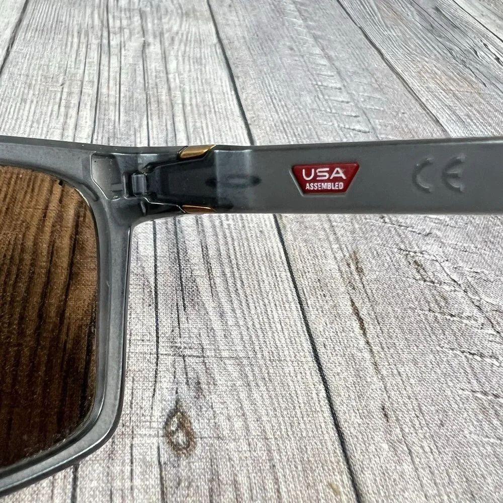 Oakley Sunglasses LEFFINGWELL OO9100-0257 Matte Gray Smoke Prizm Tungsten Lenses